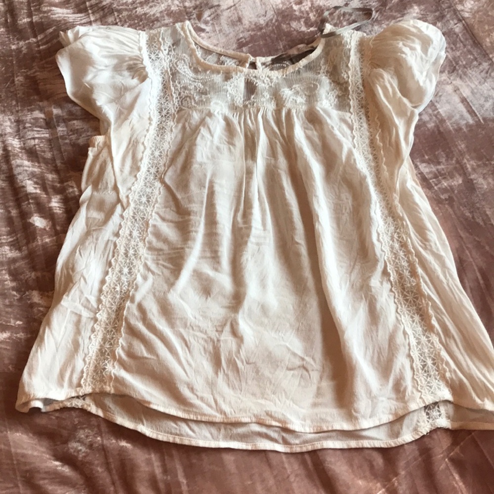 Forever 21 White lace blouse